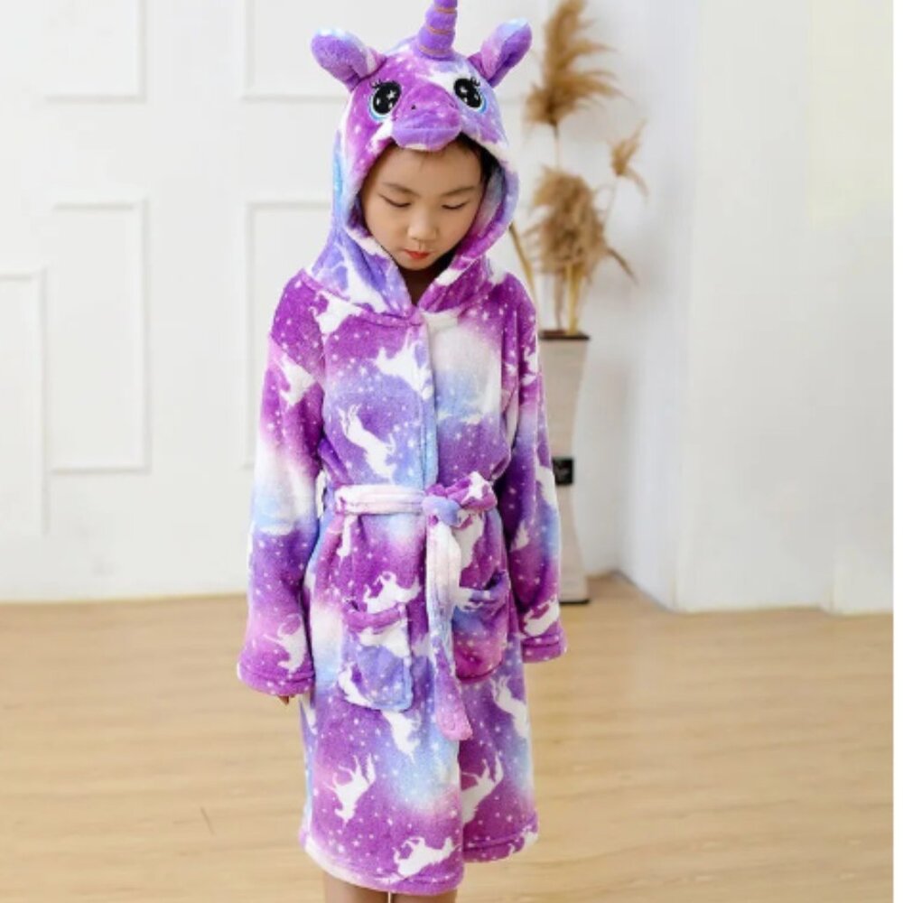 Unicorn Bathrobes- Sizes 8-10